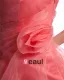 Chiffon Applique Pleated One Shoulder Floor Length Bridesmaid Dresses