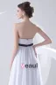 Fashion Chiffon Pleated Sleeveless Strapless Floor Length Bridesmaid Dress