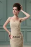 Trägerlosen Ärmellos Reißverschluss Bodenlangen Chiffon Frau Mermaid Brautkleid