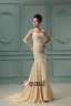 Trägerlosen Ärmellos Reißverschluss Bodenlangen Chiffon Frau Mermaid Brautkleid