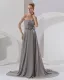 Empire Sweetheart Floor Length Chiffon Special Occasion Women's Celebrity Dress