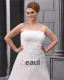 Elegant Tribunal Bretelles En Mousseline Une Ligne De Mariée Plus La Taille Robe De Mariée