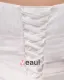 Elegant Tribunal Bretelles En Mousseline Une Ligne De Mariée Plus La Taille Robe De Mariée