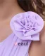 Elegant A-line One Shoulder Chiffon Floor Length Bridesmaid Dress