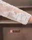 Mooie Off-the-shoulder Kathedraal Trein Taft Kant Grote Maten Bruidsjurken Trouwjurken