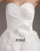 Elegant Kurzen Mini Satin Spitze Sweetheart Hochzeitskleid