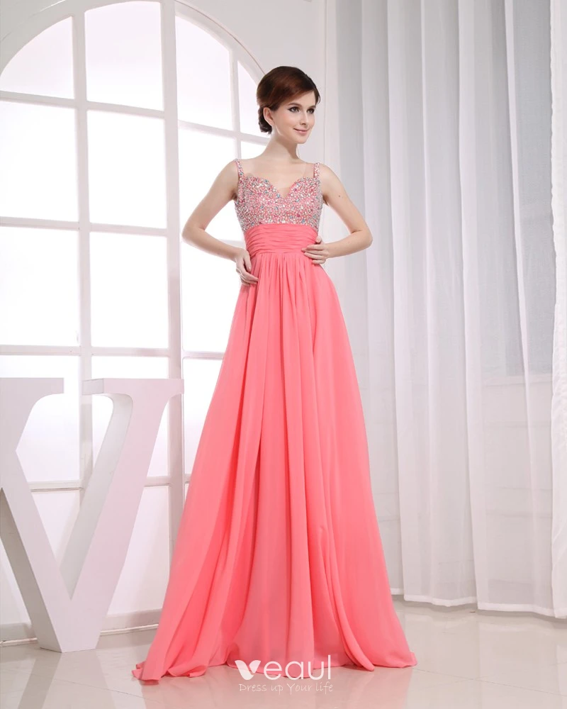 Sweetheart Chiffon Red Beading Pleats Floor Long Bridesmaid Dress Sweetheart Chiffon Red Beading Pleats Floor Long Bridesmaid Dress