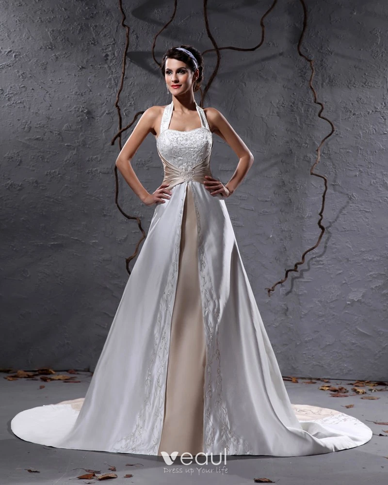 Silk Charmeuse Wedding Dress