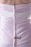 Mote Satin Plissert Bowknot Kjaereste Ermelos Ankel Lengde Brudepikekjoler
