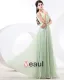 Empire One Shoulder Floor Length Chiffon Bridesmaid Dress