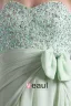 Asymetrical Lengde Kjaereste Ruffles Beading Bowknot Chiffon Hoy Lav Fest Cocktailkjoler