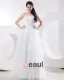 Applique D'organza Sans Bretelles Des Robes De Mariée Empire