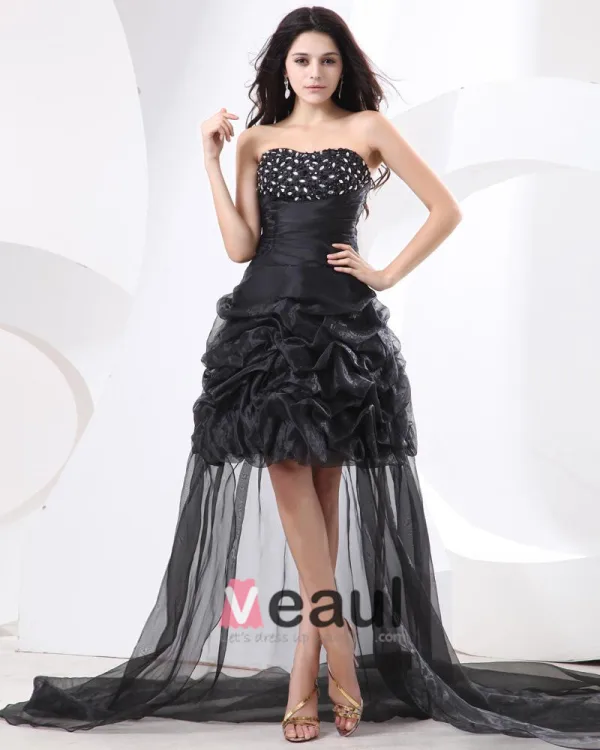 Volants D'organza D'applique Sweetheart Rez-de Robes De Cocktail De Longueur
