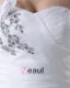 Elegant Beading Ruffles Applique Sweetheart Floor Length Yarn Mermaid Wedding Dress