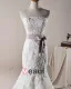 Gracieux Perles Applique Conception De Ceinture Bustier En Tulle Robe De Mariée Sirène