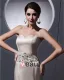 Beautiful Floor-Length Sweetheart Satin Beading Mermaid Wedding Dress