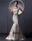 Beautiful Floor-Length Sweetheart Satin Beading Mermaid Wedding Dress