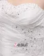 A-ligne Bretelles En Satin De Balayage Plus La Robe De Mariage De Taille