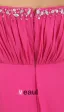 Chiffon Silke Som Satin Silke Beading Kjaereste Ermelos Glidelas Gulv Lengde Plissert Fest Cocktailkjoler