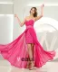 Chiffon Silke Som Satin Silke Beading Kjaereste Ermelos Glidelas Gulv Lengde Plissert Fest Cocktailkjoler