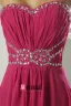 Chiffon Silke Som Satin Silke Beading Kjaereste Ermelos Glidelas Gulv Lengde Plissert Fest Cocktailkjoler