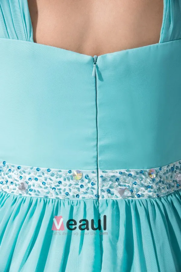 Chiffong Elastisk Silke Som Spagetti Satin Siden Band Beading Armlos Dragkedja Golv Langd Plisserad Aftonklänningar