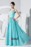 Chiffong Elastisk Silke Som Spagetti Satin Siden Band Beading Armlos Dragkedja Golv Langd Plisserad Aftonklänningar