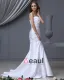 Stylish Charmeuse Sweetheart Sheath Wedding Dress