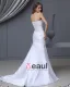 Stylish Charmeuse Sweetheart Sheath Wedding Dress