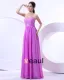 Chiffon Perle Kjaereste Gulv Lengde Aftenkjoler Selskapskjoler