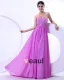 Chiffon Perle Kjaereste Gulv Lengde Aftenkjoler Selskapskjoler