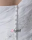 Beading Ruffles One Shoulder Floor Length Yarn Mermaid Wedding Dress