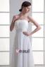 En Mousseline A Volants Bretelles Parole Longueur Robe Plissee De Mariée Empire