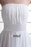 En Mousseline A Volants Bretelles Parole Longueur Robe Plissee De Mariée Empire