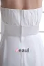 En Mousseline A Volants Bretelles Parole Longueur Robe Plissee De Mariée Empire