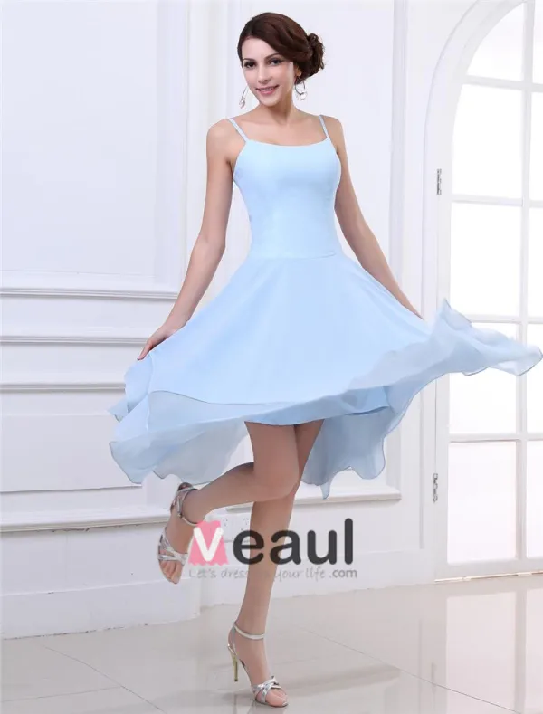 Boule Bretelles The Longueur Robe De Soirée En Satin De Mode