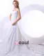 Beautiful Taffeta Beading Applique Sweetheart Cathedral Train Mermaid Wedding Dress