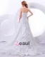 Beautiful Taffeta Beading Applique Sweetheart Cathedral Train Mermaid Wedding Dress
