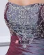 Ball Gown Strapless Beaded Embroidery Satin Cheap Prom Dresses