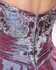 Ball Gown Strapless Beaded Embroidery Satin Cheap Prom Dresses