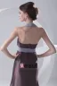 Satin Plisse Halter Robe De Demoiselle D'honneur De Longueur Manches De La Mode