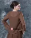Mode Ruche Gelaagde Chiffon V-hals Enkellange Moeder Van De Bruid Jurken Gasten
