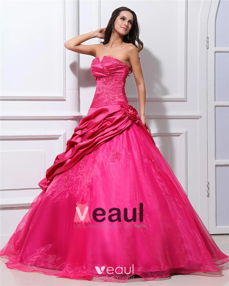 Pink Taffeta Dress