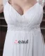 Elegant Cherie Parole Longueur Satin Mousseline De Soie Plus La Robe De Mariage De Taille