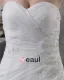 Beading Ruffles Applique Sweetheart Floor Length Yarn Mermaid Wedding Dress