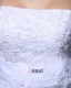 Elegant Tulle Ruffles Strapless Chapel Train Bridal Mermaid Wedding Dress