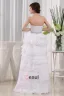 Organza Silk Ruffle Sweetheart Sleeveless Asymmetrical Length Mini Wedding Dress