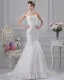 Lace Strapless Beading Applique Court Mermaid Bridal Gown Wedding Dresses