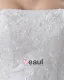 Lace Strapless Beading Applique Court Mermaid Bridal Gown Wedding Dresses