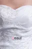 Lace Flower Sequins Sweetheart Court Train Sheath Wedding Dress
